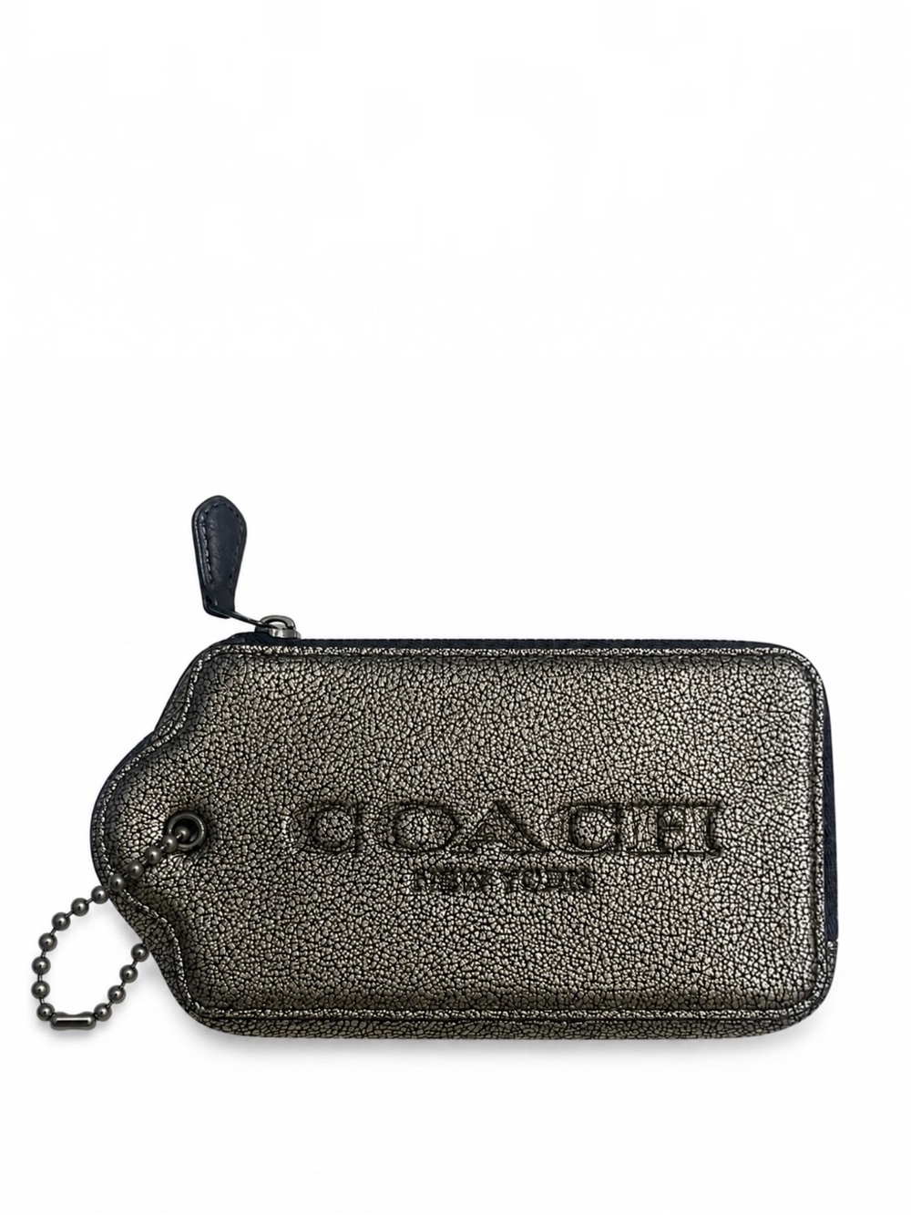 COMING SOON
Coach Bronze Metallic XL Hang Tag Wallet